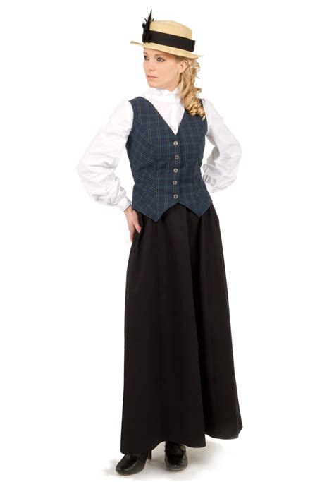 Victorian Edwardian Vest And Skirt By Recollections Edwardian