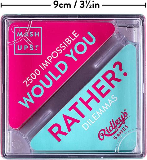 Maybe you would like to learn more about one of these? Ridley's | Would You Rather? | Card Game | Comedy Mash Ups - TopToy