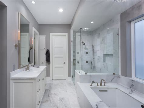 Book the westin austin downtown in austin hotels com. Master bathroom white and gray in Austin, TX ...