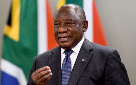 Ramaphosa cuts a fitting figure to take over government, stabilise the economy, and secure the constitutional architecture that he helped create at. SA COVID-19 shutdown: President Cyril Ramaphosa's full ...
