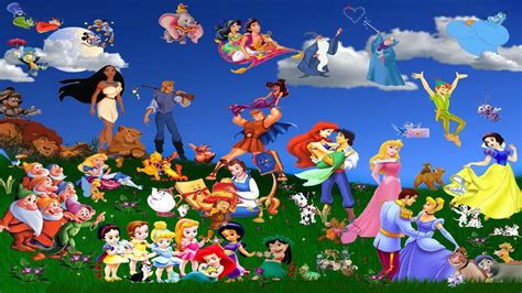 Disney All Characters Wallpapers Top Free Disney All Characters