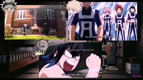 Asta Inosuke Bakugou Yelling Youtube