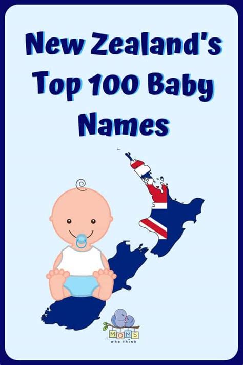 New Zealands Top 100 Baby Boy And Girl Names