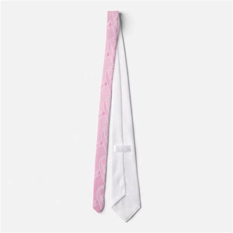 Supporting Breast Cancer Awareness Tie Zazzle