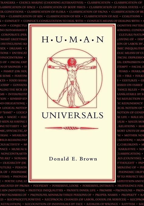 Human Universals English Edition Ebook Brown Donald E Amazon De Kindle Shop