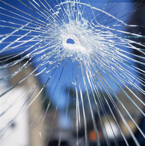 Broken glass - Stock Image - M377/0043 - Science Photo Library