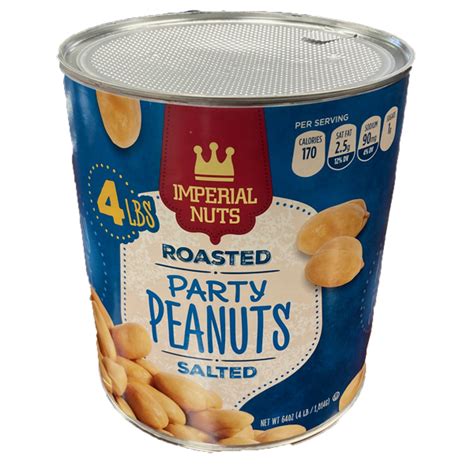 Imperial Nuts Roasted Party Peanuts Salted Us Foods Chefstore