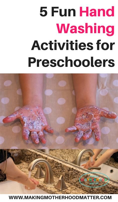 Easy toddler activities are my favorite activities. The Best Ways to Teach Hand Washing for Kids | Preschool ...