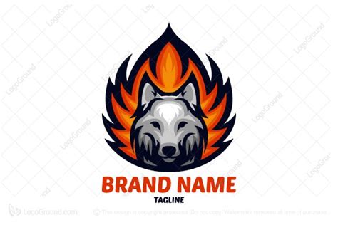 Fire Wolf Logo