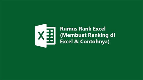 Di bawah untuk mempelajari lebih lanjut tentang pengurutan data dalam excel. Rumus Rank Excel (Membuat Ranking di Excel & Contohnya)