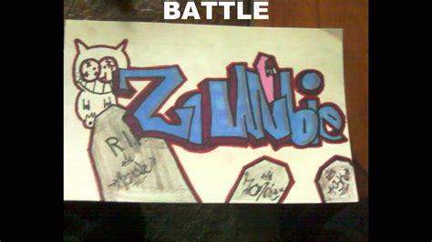 Graffiti Battle Zombie Youtube