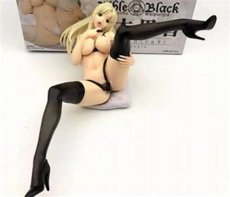 Anime New Bible Black Rika Shiraki Black Pvc Figure Figurine No Box