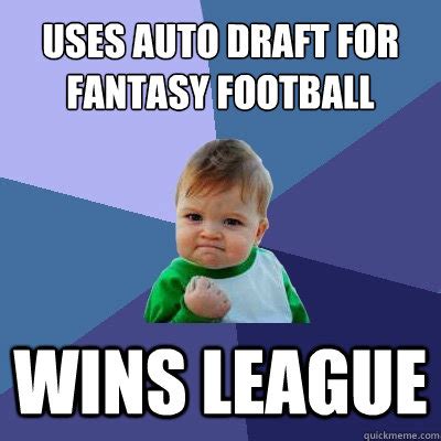 Artificial intelligence for fantasy premier league. Uses auto draft for fantasy football wins league - Success ...