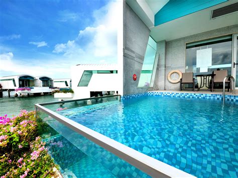 2 king beds | sleeps 4. Premium Pool Villa | Water Villa Port Dickson with Private ...