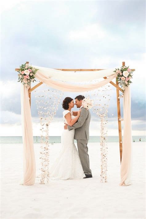 100 Wonderful Floral Wedding Arches Beach Inspirations 50 Beach
