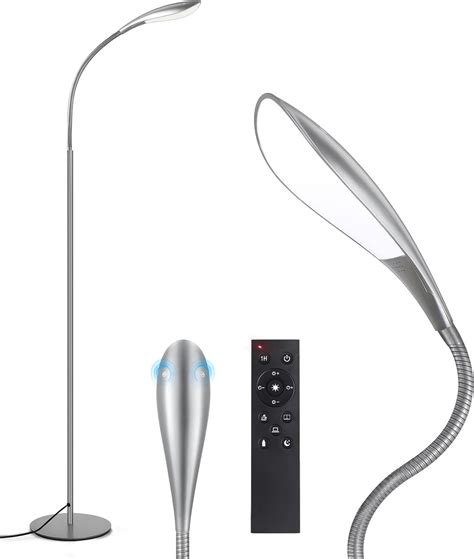 Outon Led Floor Lamp 12w 1080lm Dimmable Adjustable Gooseneck