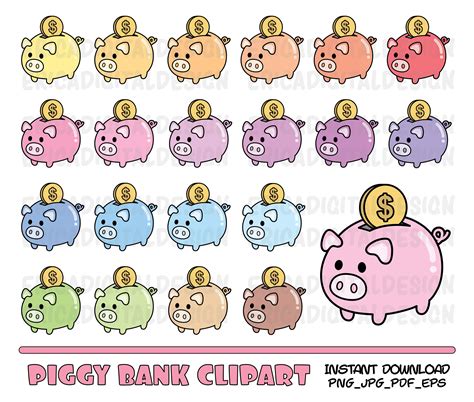 Piggy Bank Printable