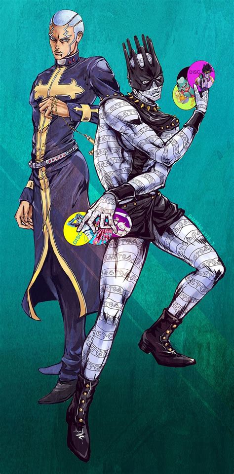 Pucci And Whitesnake Full Body Stone Ocean Jojos Bizarre Adventure