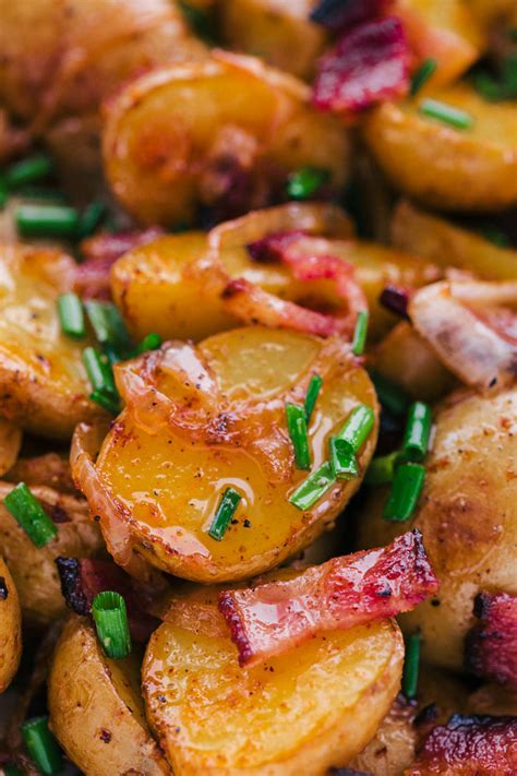 This was an amazing salad. Roasted Potato Salad with Bacon Vinaigrette | The Food ...