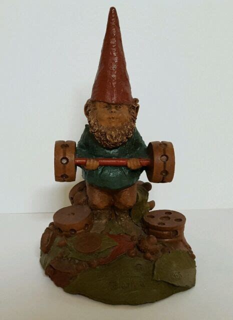 Tom Clark 1985 Gnome Bubba Vintage Signed Statue Figurine Retired 61