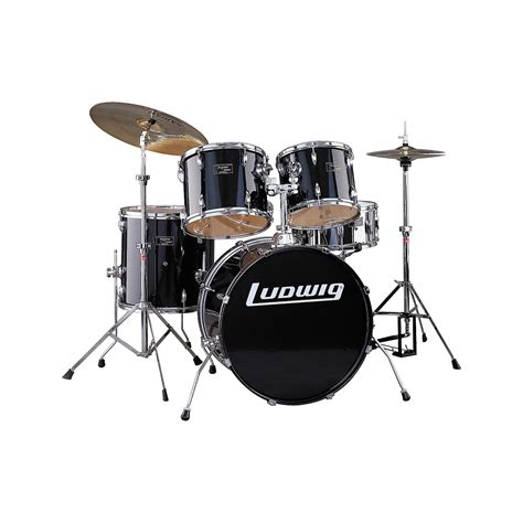 Ludwig Accent 5 Piece Power Drum Set Musicians Friend