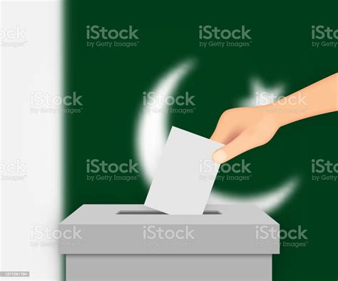 Pakistan Election Banner Background Template For Your Design Stock