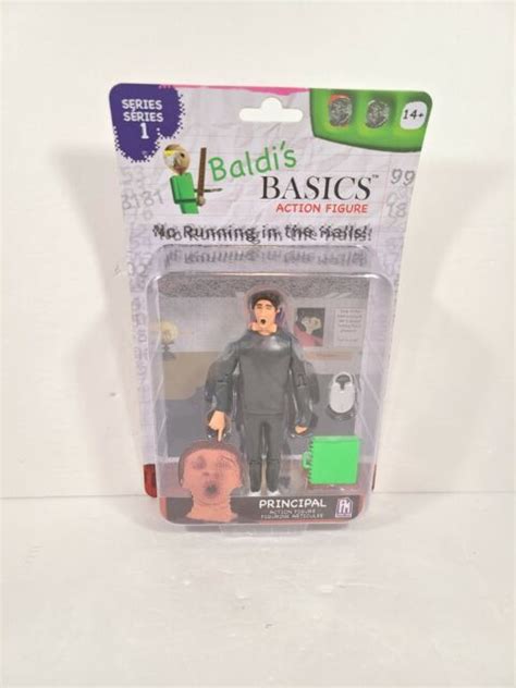 B3 Baldis Basics Principle Action Figure Series 1 Phatmojo Collectible