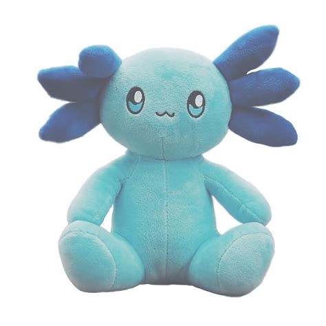 Axol The Axolotl Blue Plushie