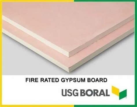 Usg Boral Feet Or Feet Fired Resistant Gypsum Board American