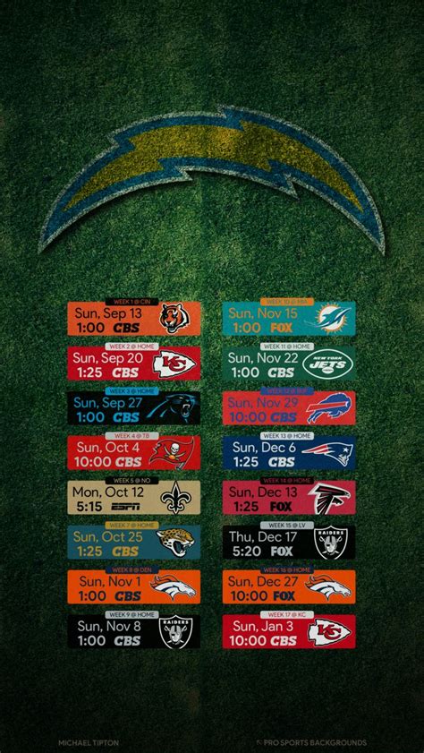 Chargers Football Schedule 2022