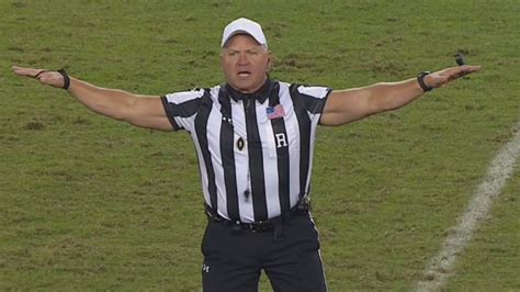 Fans Can T Help But Fawn Over Year Old Football Referee S Biceps