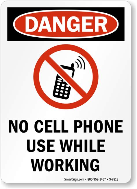Go to u mobile sign up page via official link below. No Cell Phone Use While Working OSHA Danger Sign, SKU: S-7813