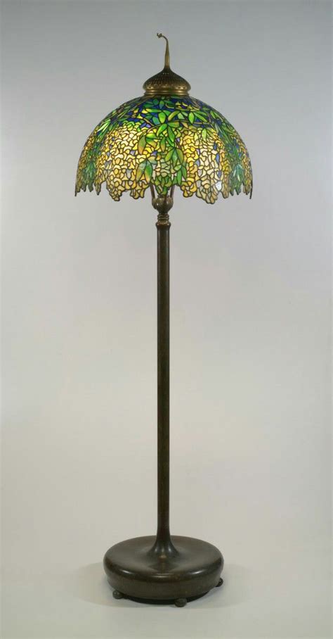 Laburnum Floor Lamp Attributed To Clara Driscoll American 1861