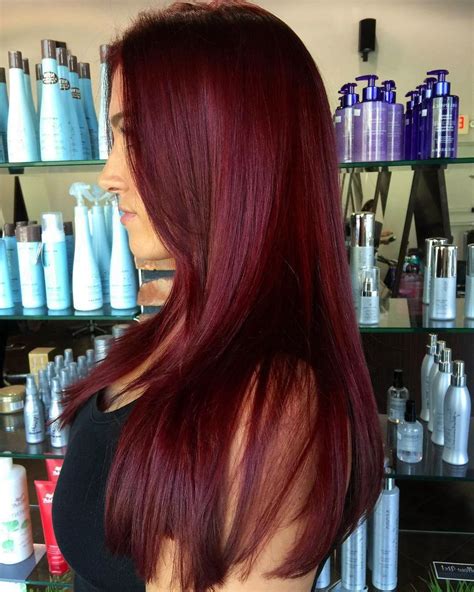 Цвет красного дерева волосы 48 лучших фото