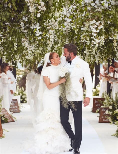 ¡estas Son Las Fotos Inéditas De La Boda De Jennifer López Y Ben