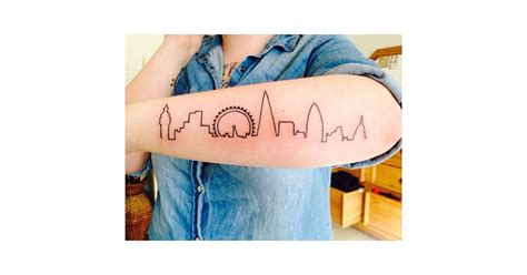 London 32 City Skyline Tattoos That Prove Home Is Where Your Ink Is