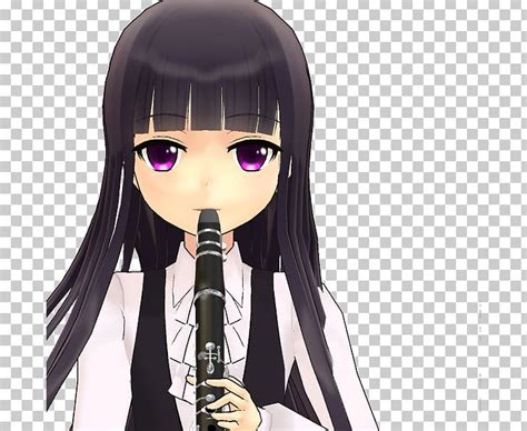 Anime Girl Playing Trumpet