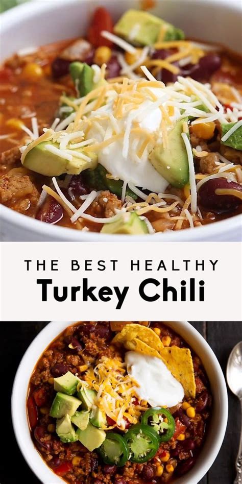 Healthy Turkey Chili Recipe Slow Cooker Food Recipe Story