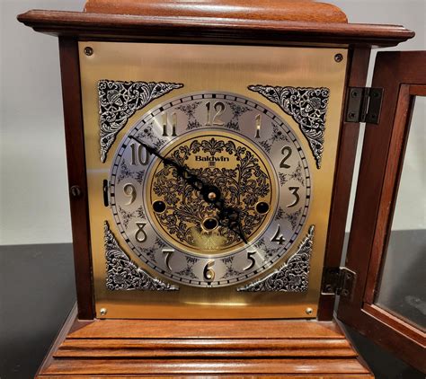 Baldwin Mantel Clock Westminster Chime M210 Mah Ebay