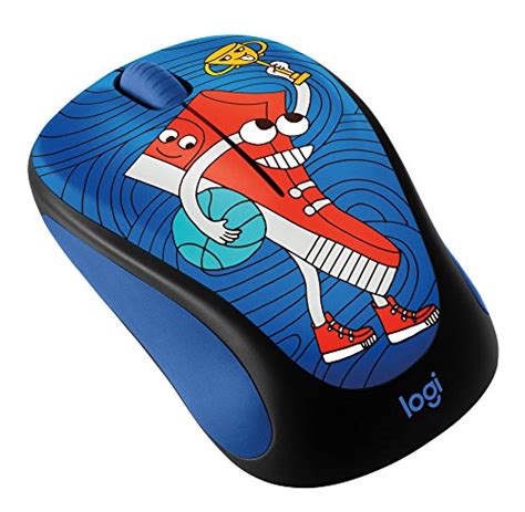Logitech Doodle Collection M238 Mouse Optical Wireless 3 Buttons