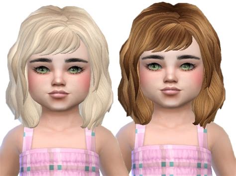 Short Hair Converted For Toddlers At Trudie55 Sims 4 Updates