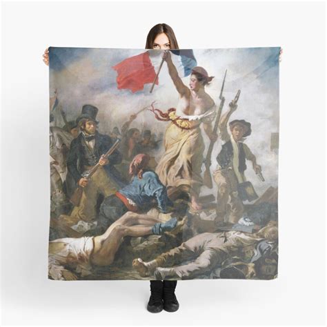 Characterised by its allegorical and political significance, this large oil on canvas has become a universal symbol of liberty and democracy. "Liberty Leading the People by Eugène Delacroix (1830 ...