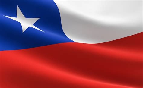 Flagge Von Chile Premium Foto