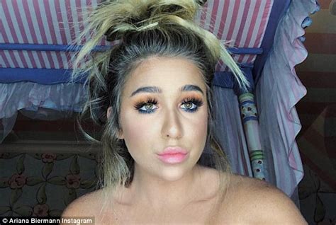 Kim Zolciak S Daughter Ariana Biermann Says She Didn T Get Lips Done Daily Mail Online