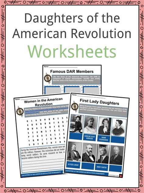 American Revolution Worksheet