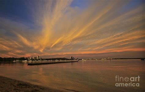 Sunset During Perth Heatwave Photograph By Carly Donohue Fine Art America