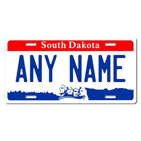 South Dakota Replica State License Plate For Bikes Bicycles Atvs