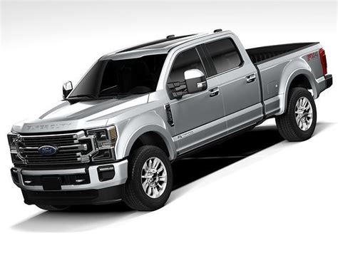 Ford F350 Superduty Limited Edition 2022 3d Model Cgtrader