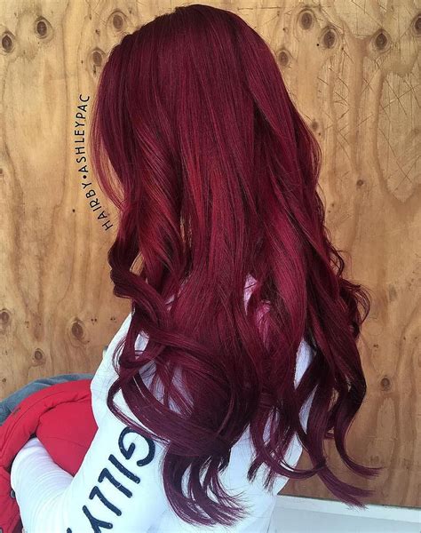 50 Beautiful Burgundy Hairstyles Hair Adviser Dark Red Hair Bright