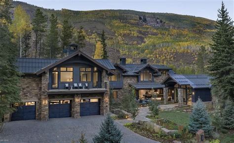 32 Million Wood And Stone Home In Vail Colorado Homes Of The Rich